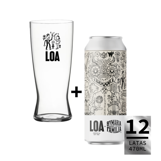 PACK 12 SACHEI (CERVEZAS + VASO)