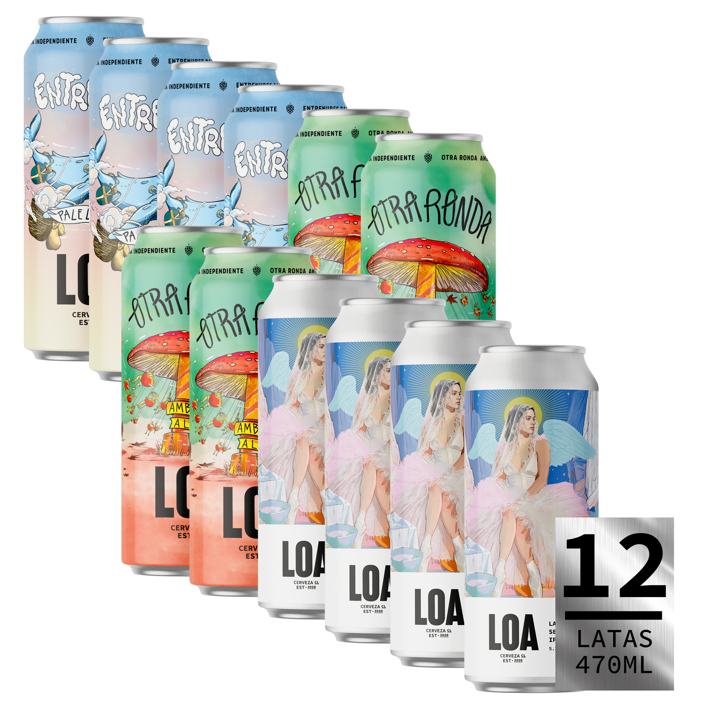 PACK 12 "A LA SEGURA"