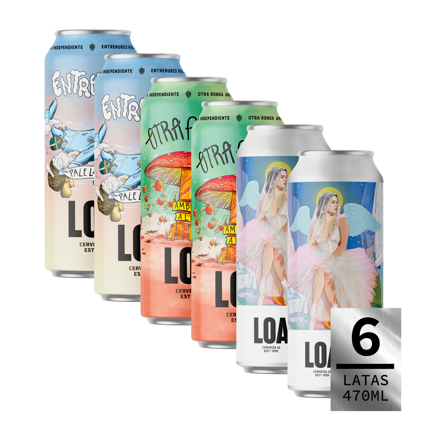 PACK 6 "A LA SEGURA"