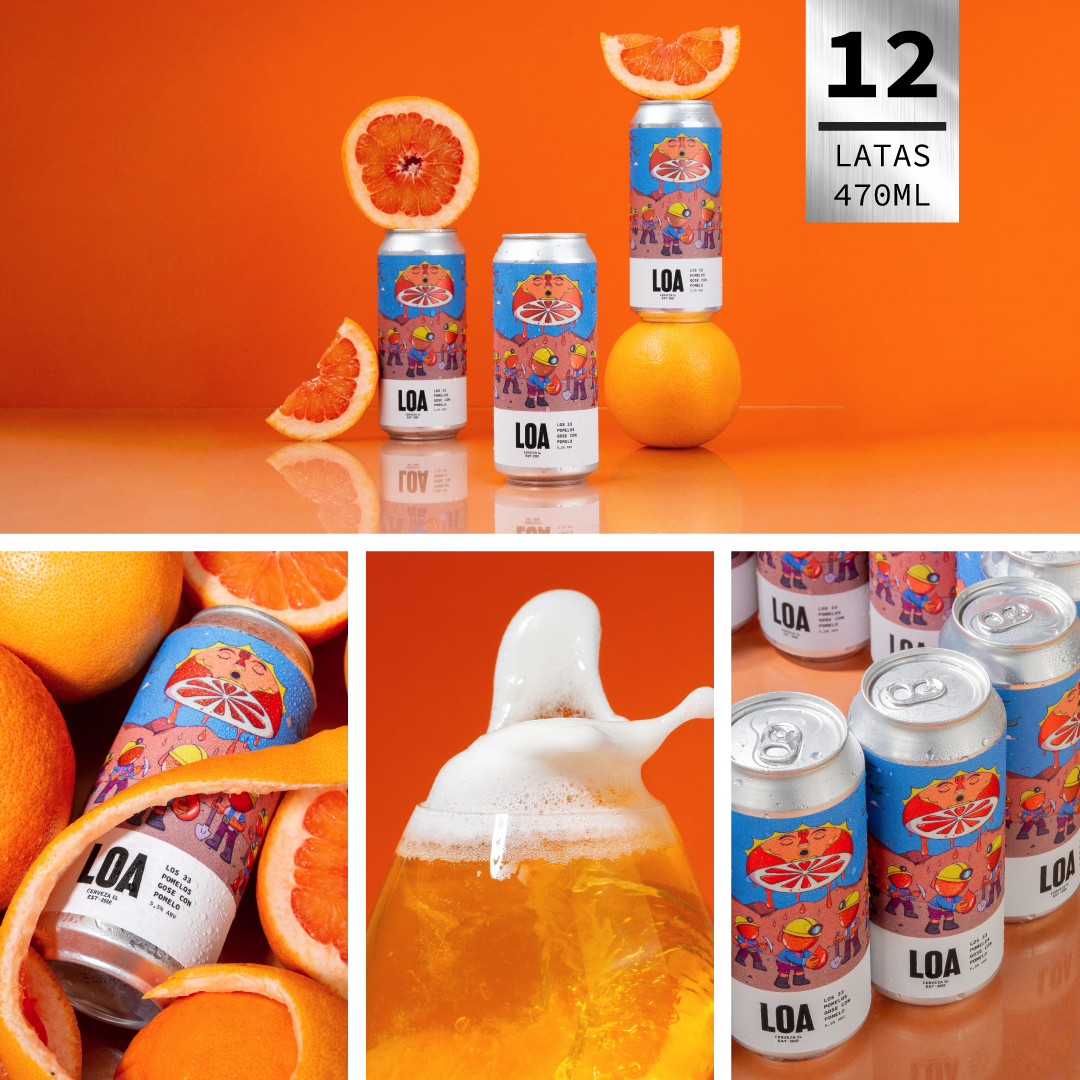 CERVEZA LOS 33 POMELOS