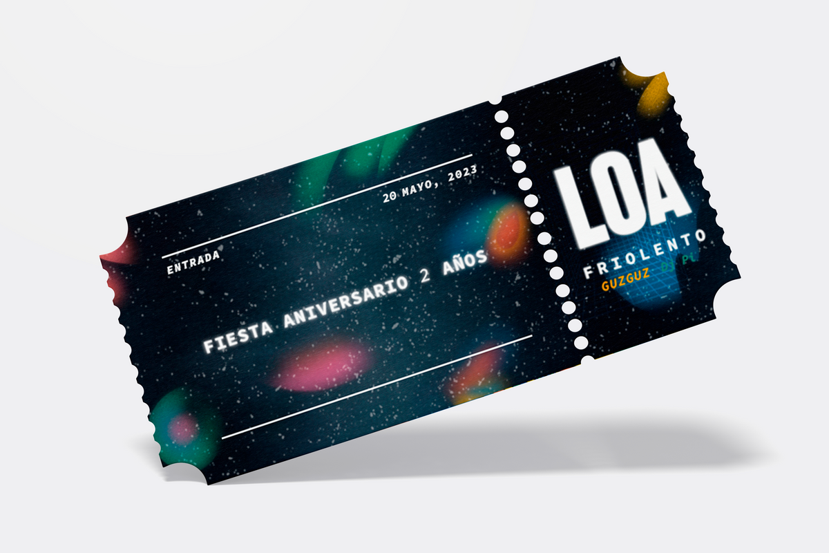 FIESTA ANIVERSARIO 2 AÑOS LOA - SABADO 20 DE MAYO