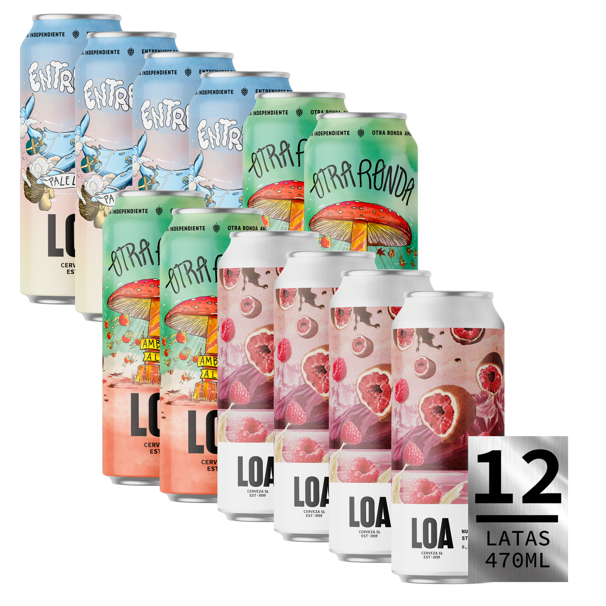 PACK 12 "A LA SEGURA"
