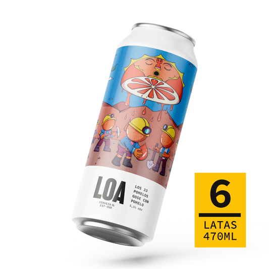 CERVEZA LOS 33 POMELOS