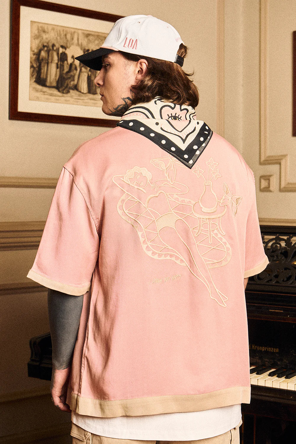 CAMISA PINK | MORE AMOR X LOA