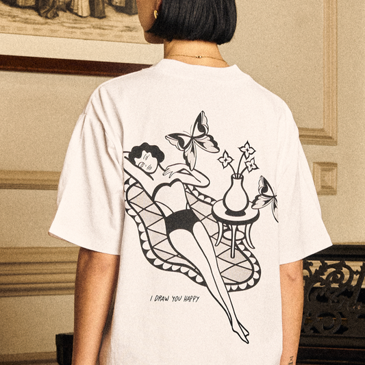 POLERA BLANCA | MORE AMOR X LOA