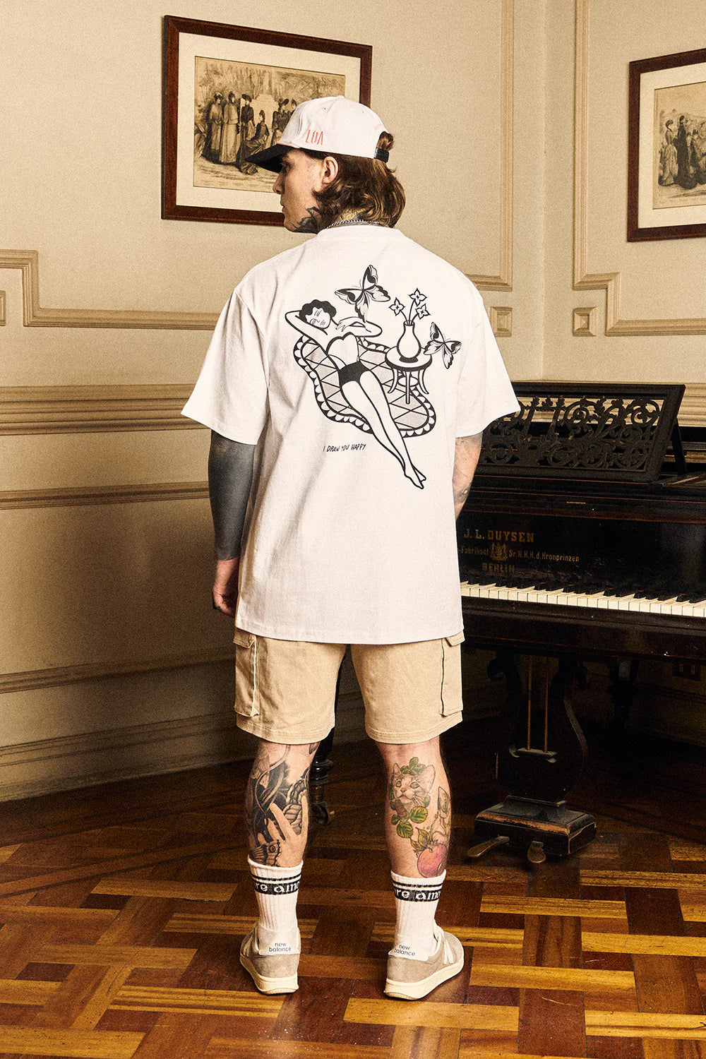 POLERA BLANCA | MORE AMOR X LOA